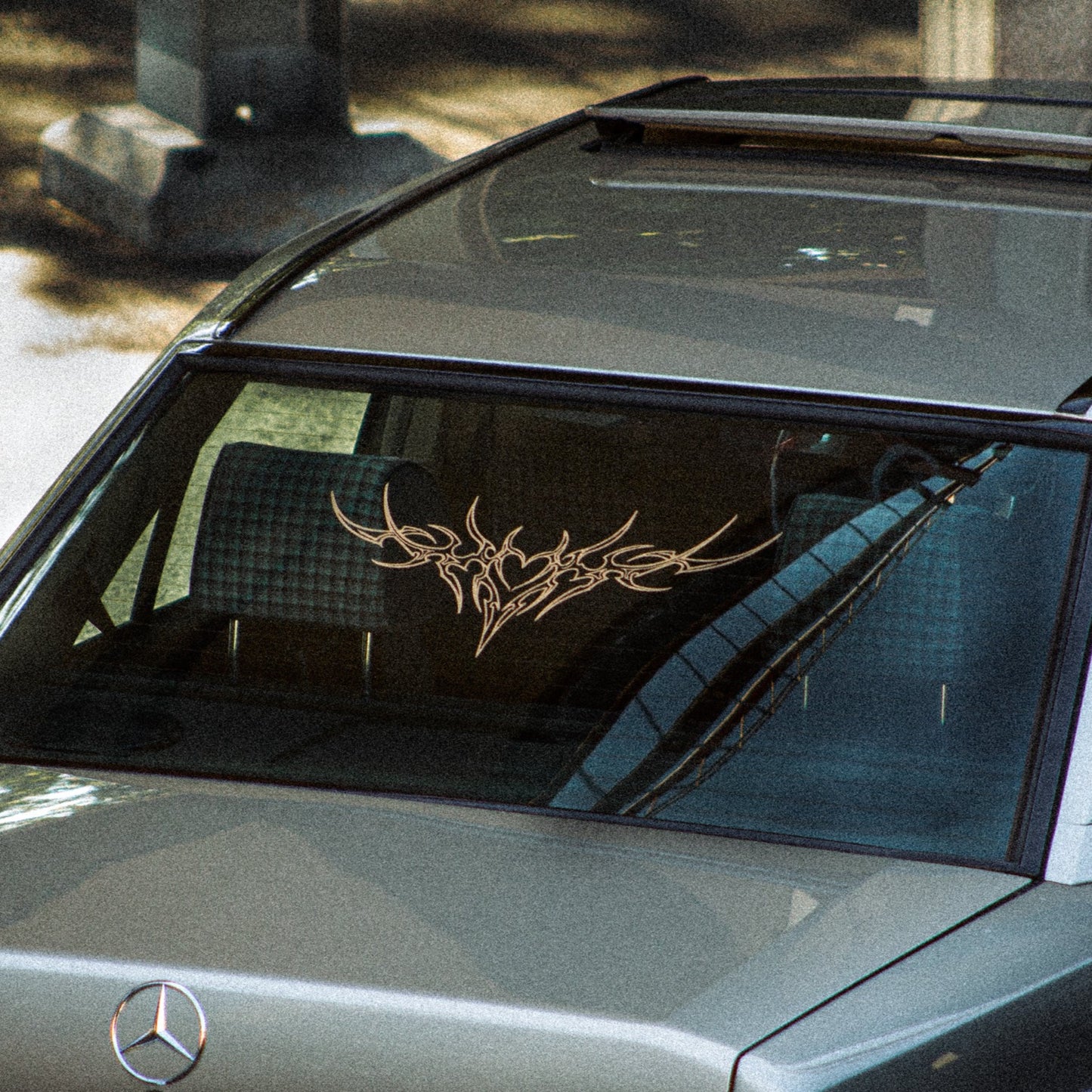 Tuning Autoaufkleber - dangerous love Car Sticker.