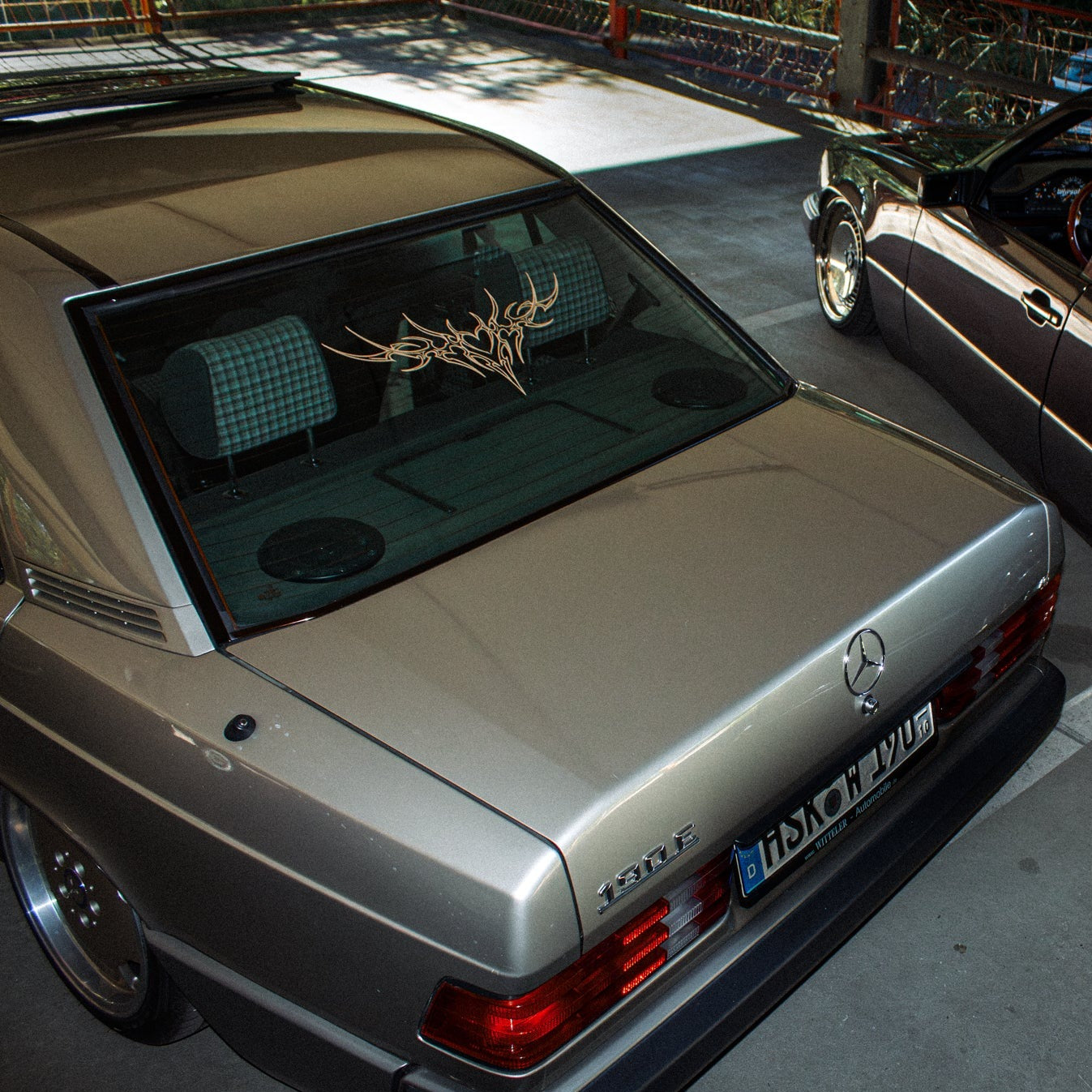 Tuning Autoaufkleber - dangerous love Car Sticker.