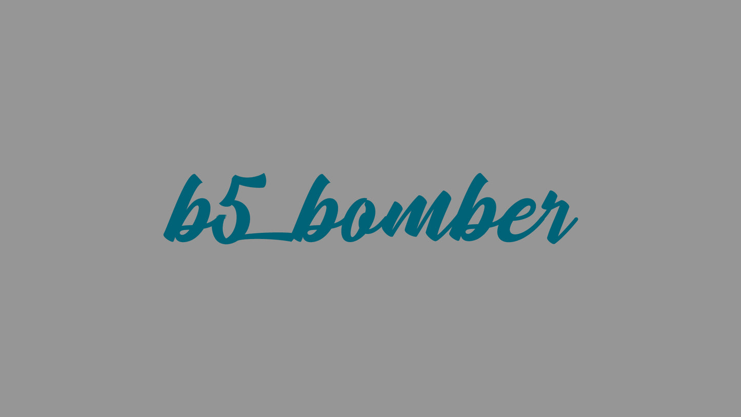 Sticker – b5_bomber