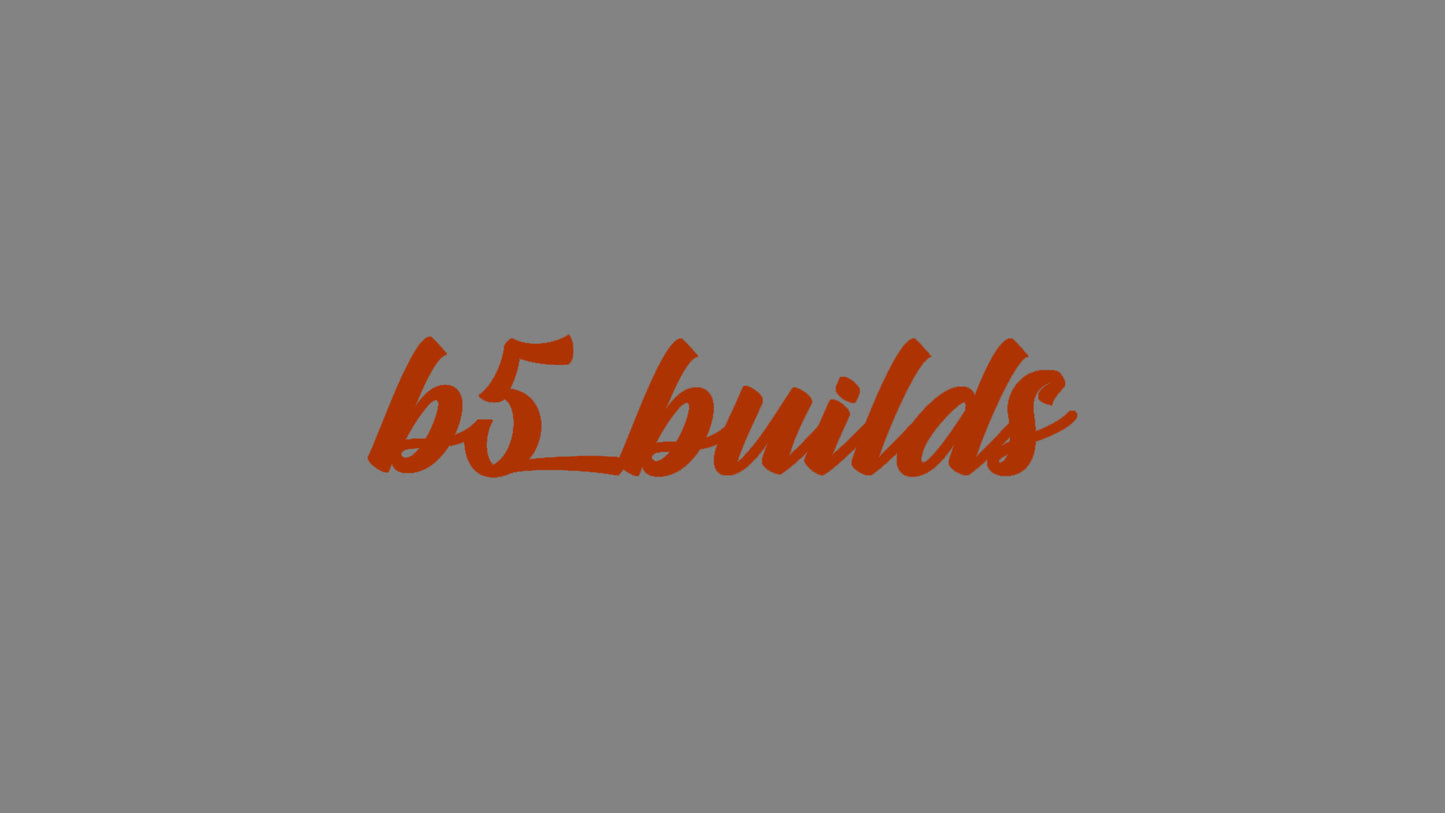Stickers - b5_builds