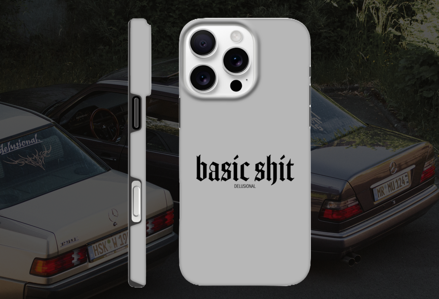 Phone case - basic shit