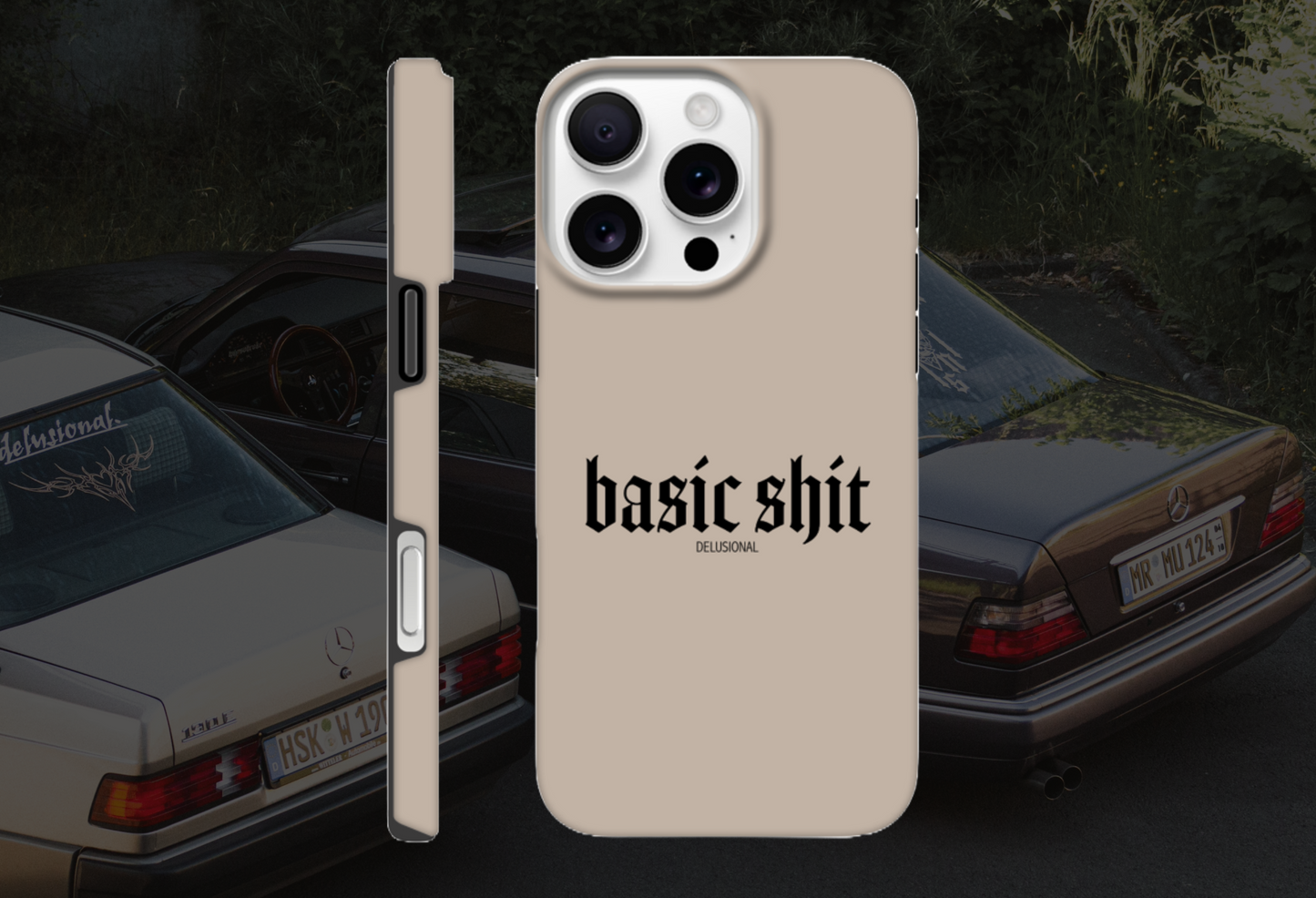 Phone case - basic shit
