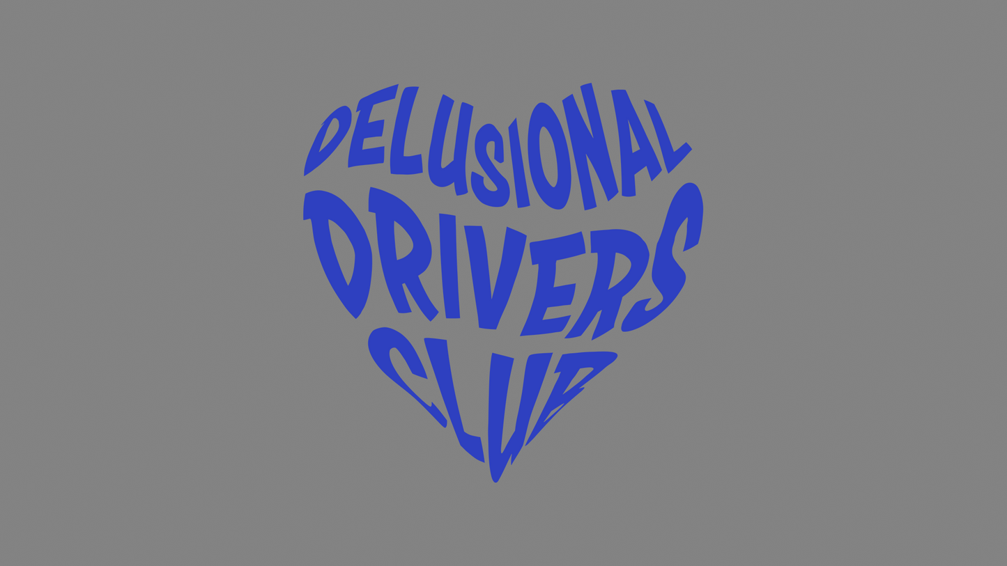 Sticker - Delusional Drivers Club