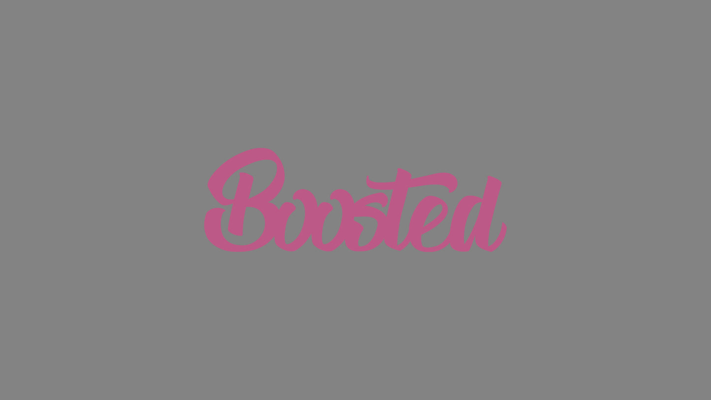 Sticker - boosted