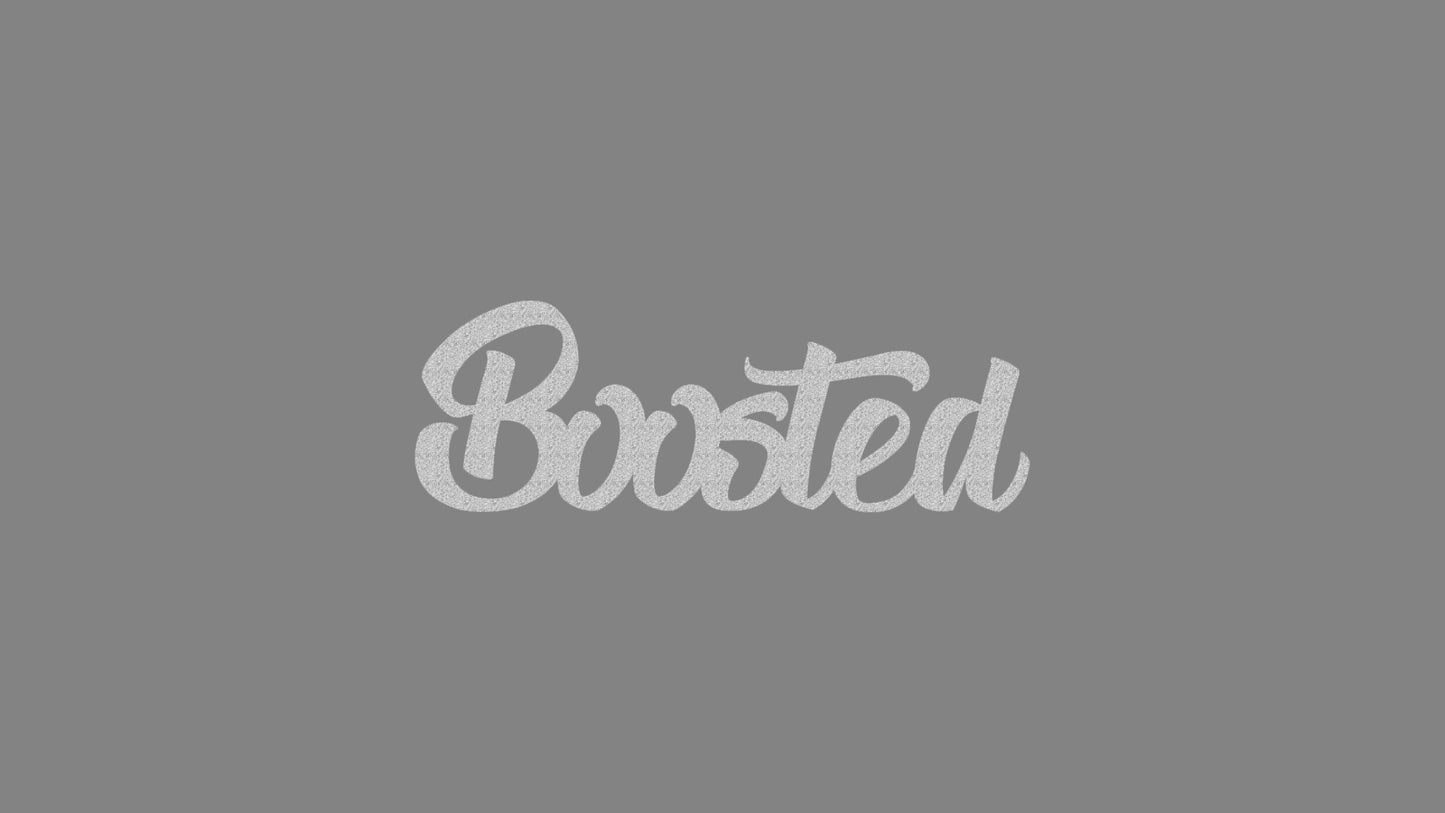 Sticker - boosted