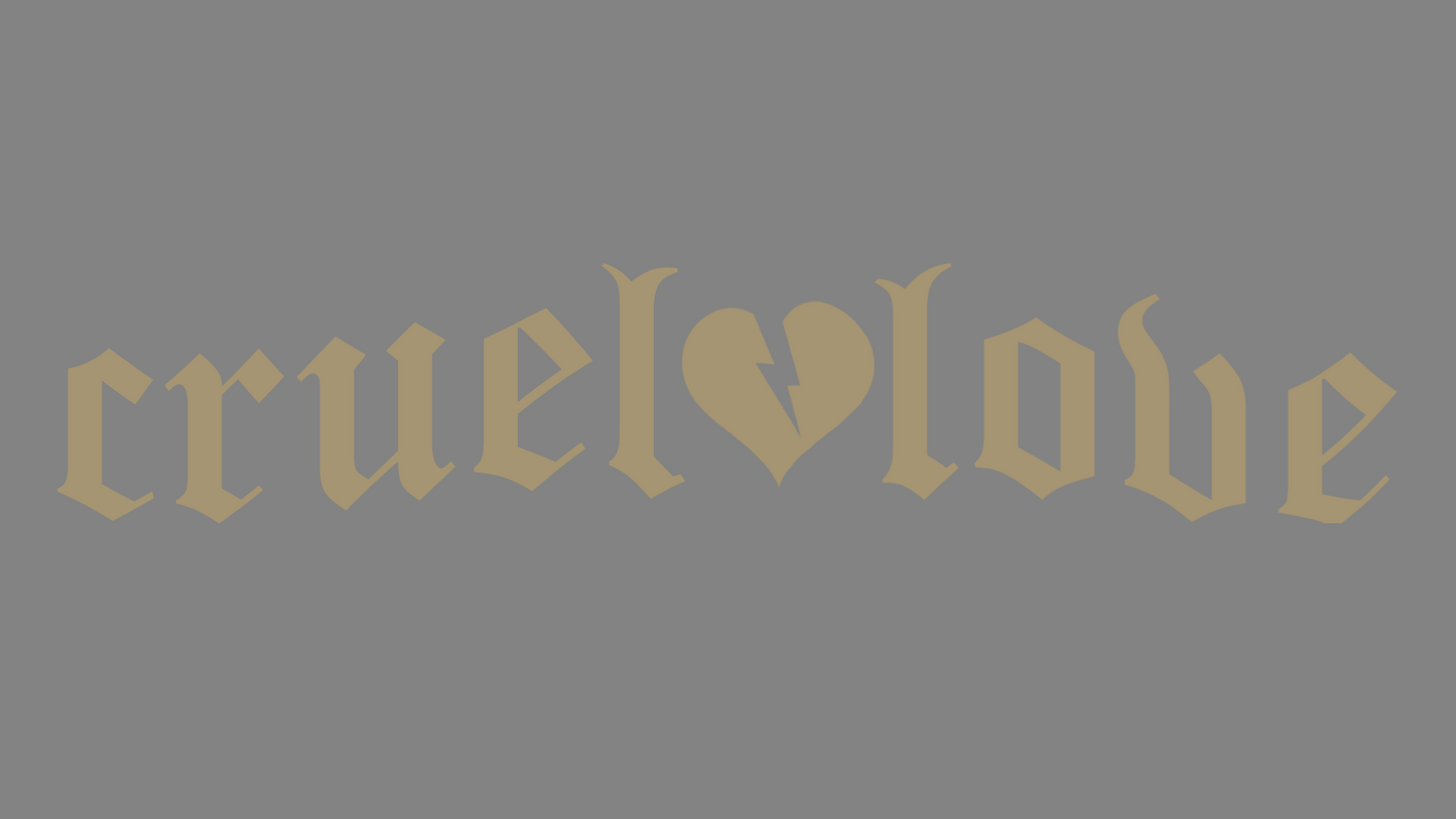 Sticker – cruel♥love