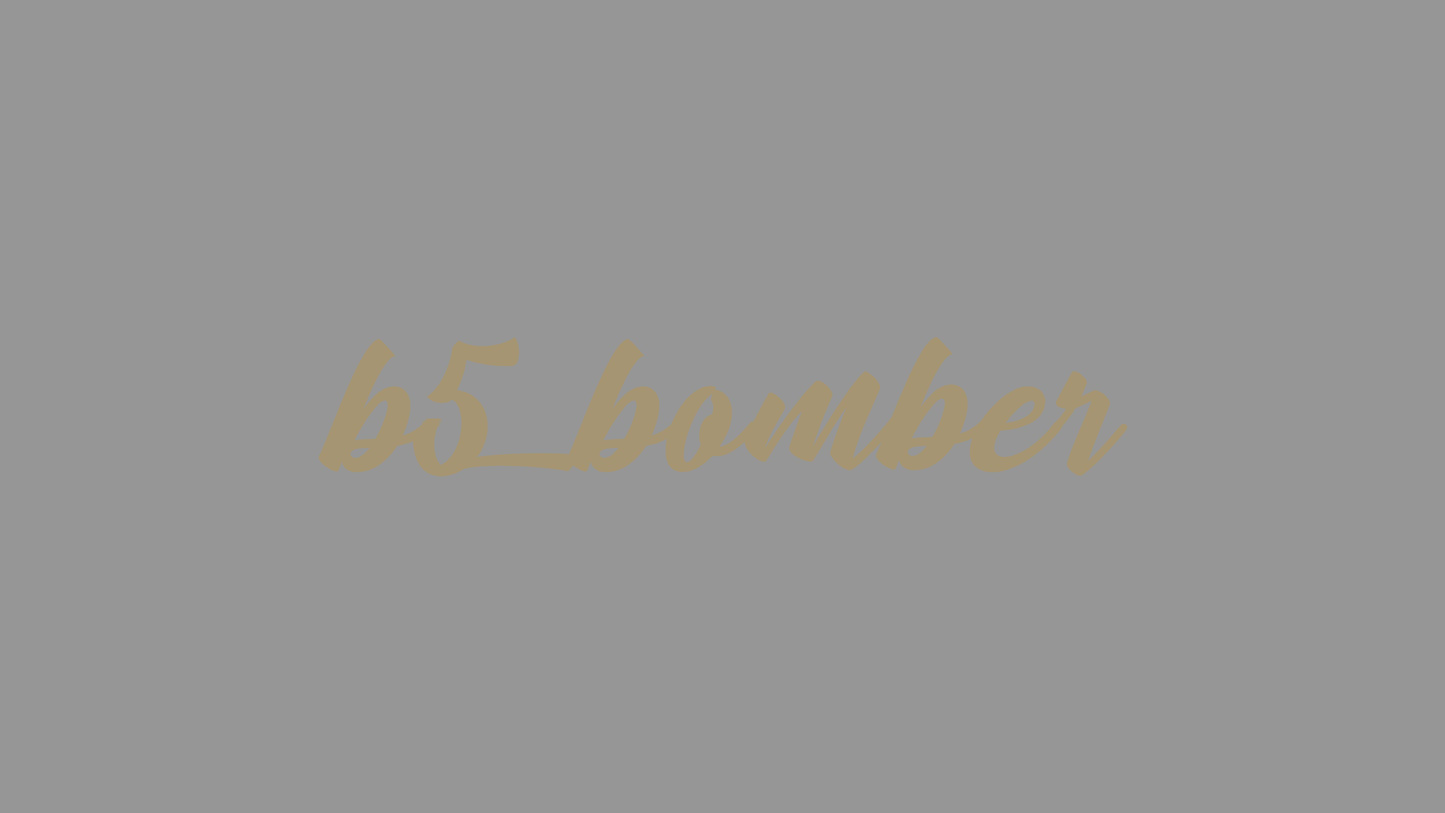 Sticker – b5_bomber