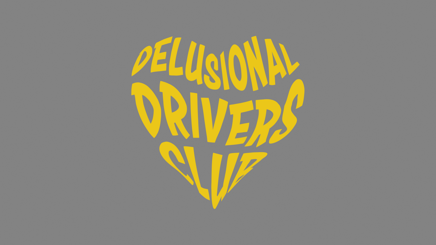 Sticker - Delusional Drivers Club