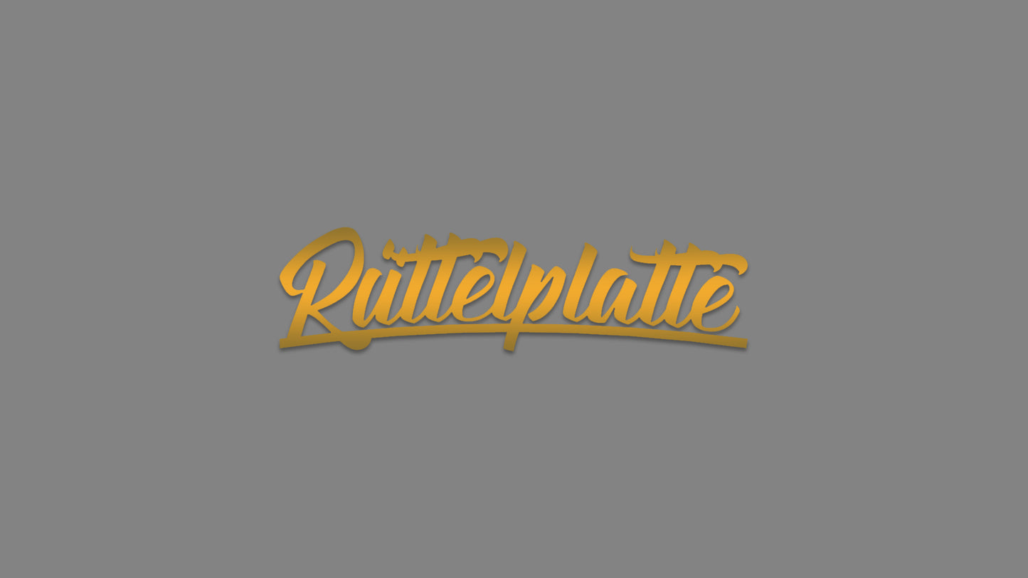 Sticker - Rüttelplatte