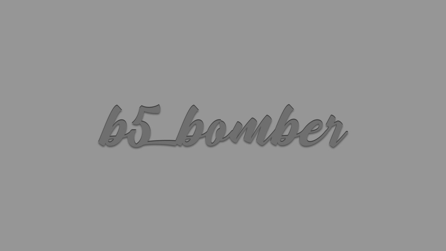 Sticker – b5_bomber