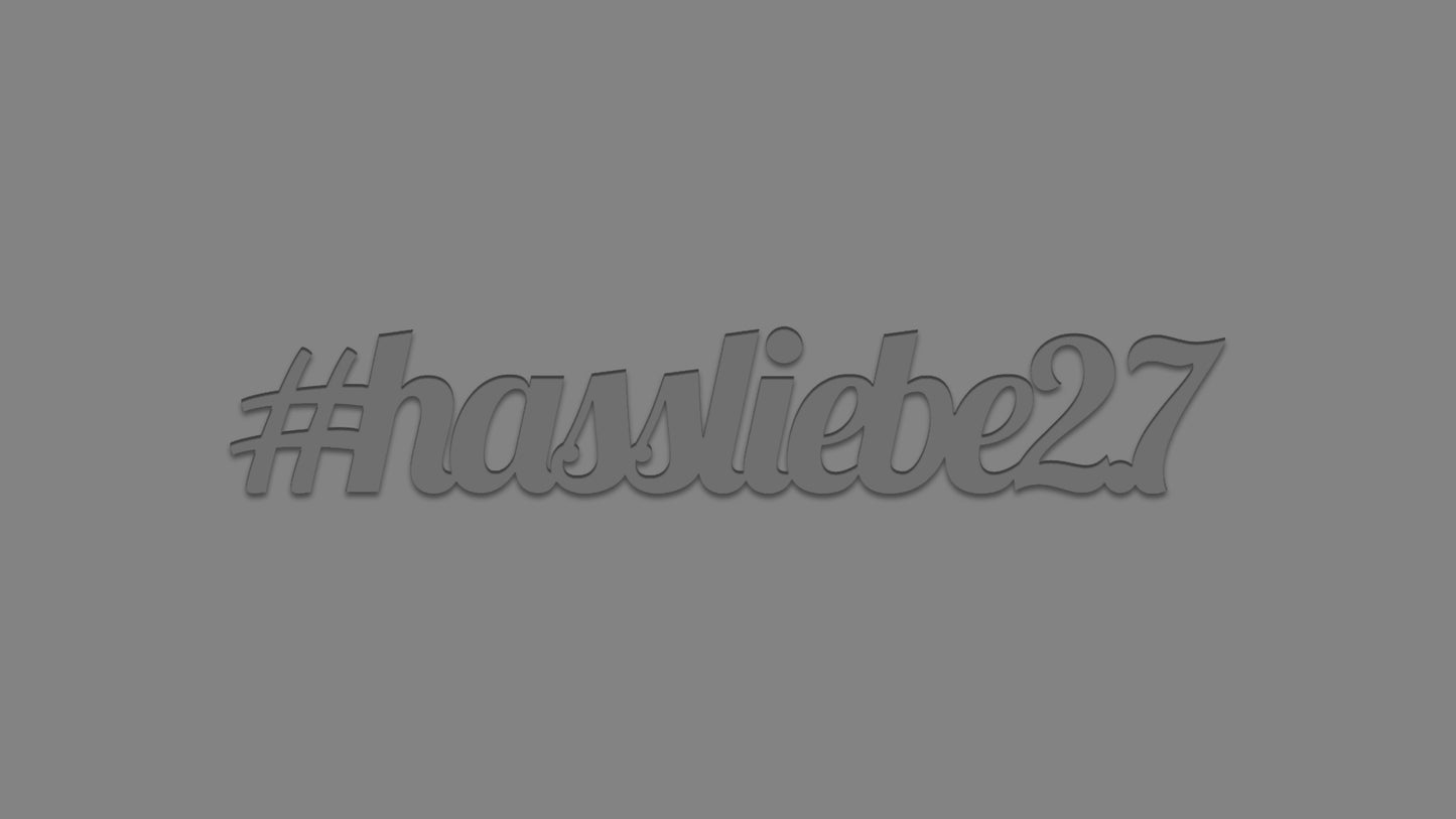Sticker - #hassliebe2.7
