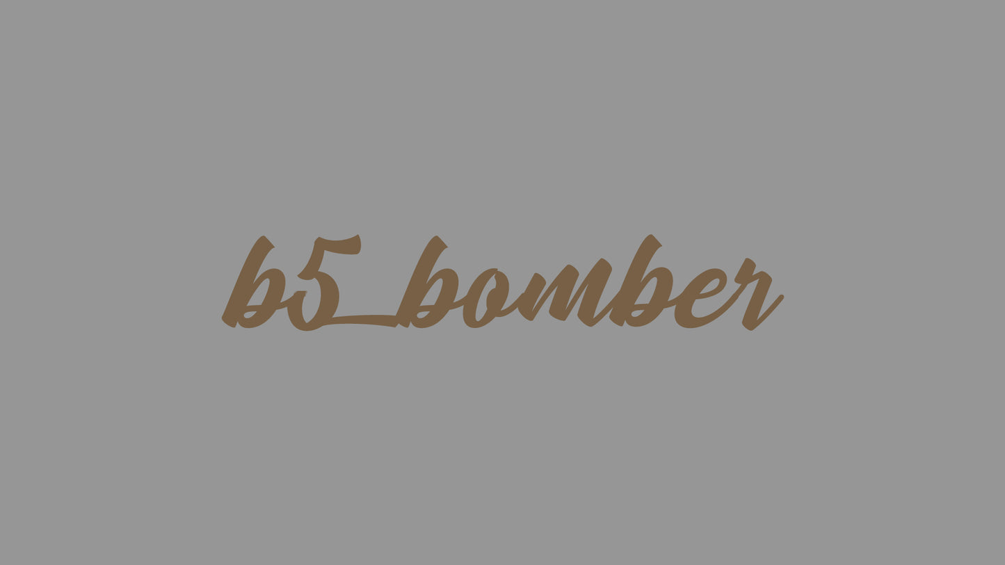 Sticker – b5_bomber