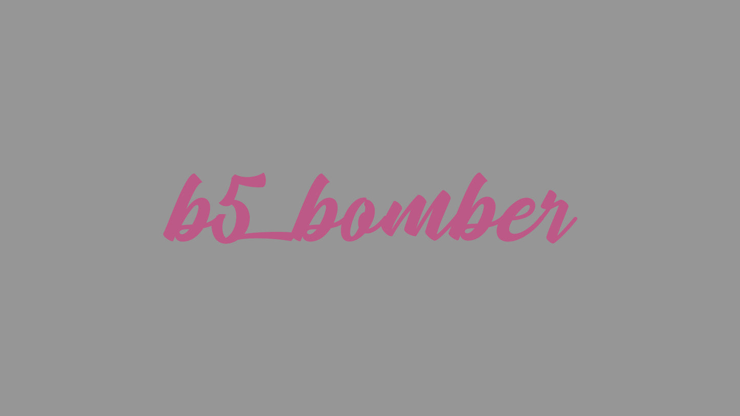 Sticker – b5_bomber