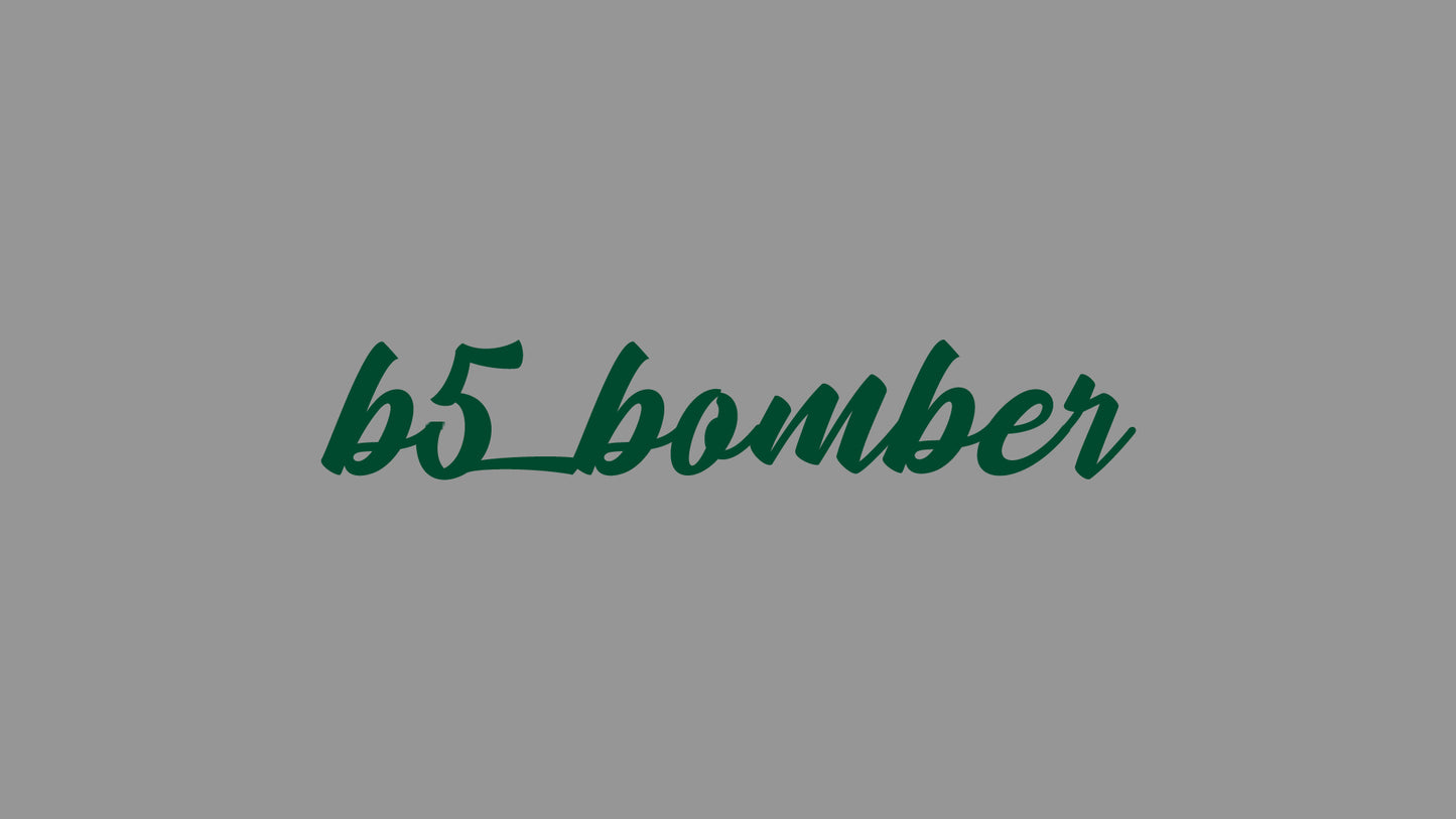 Sticker – b5_bomber