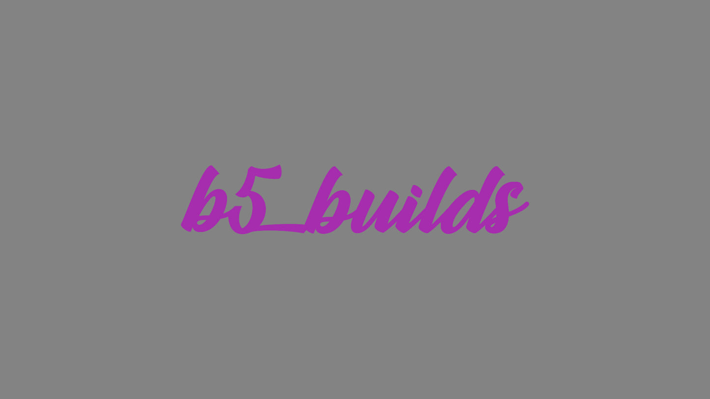 Stickers - b5_builds