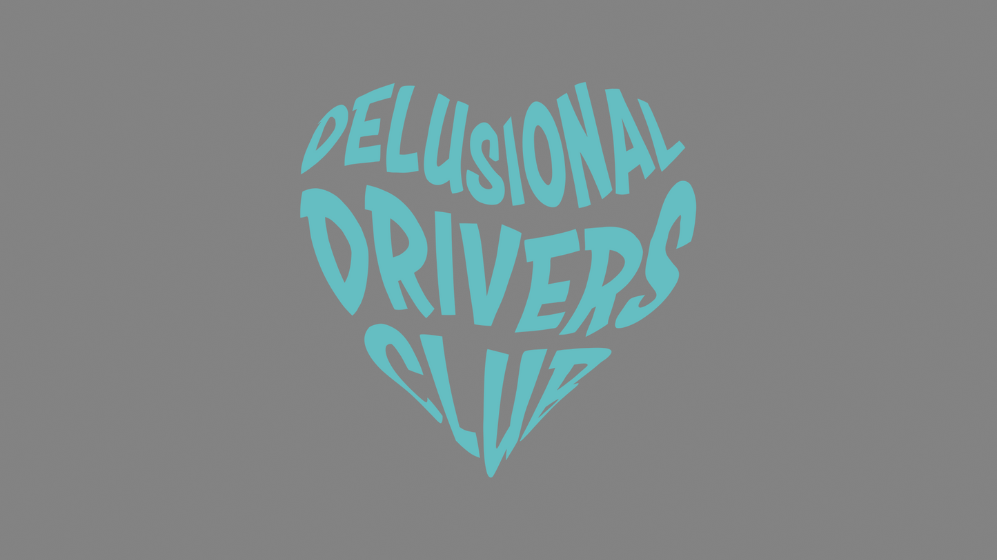 Sticker - Delusional Drivers Club