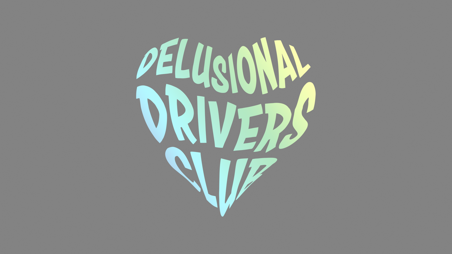 Sticker - Delusional Drivers Club