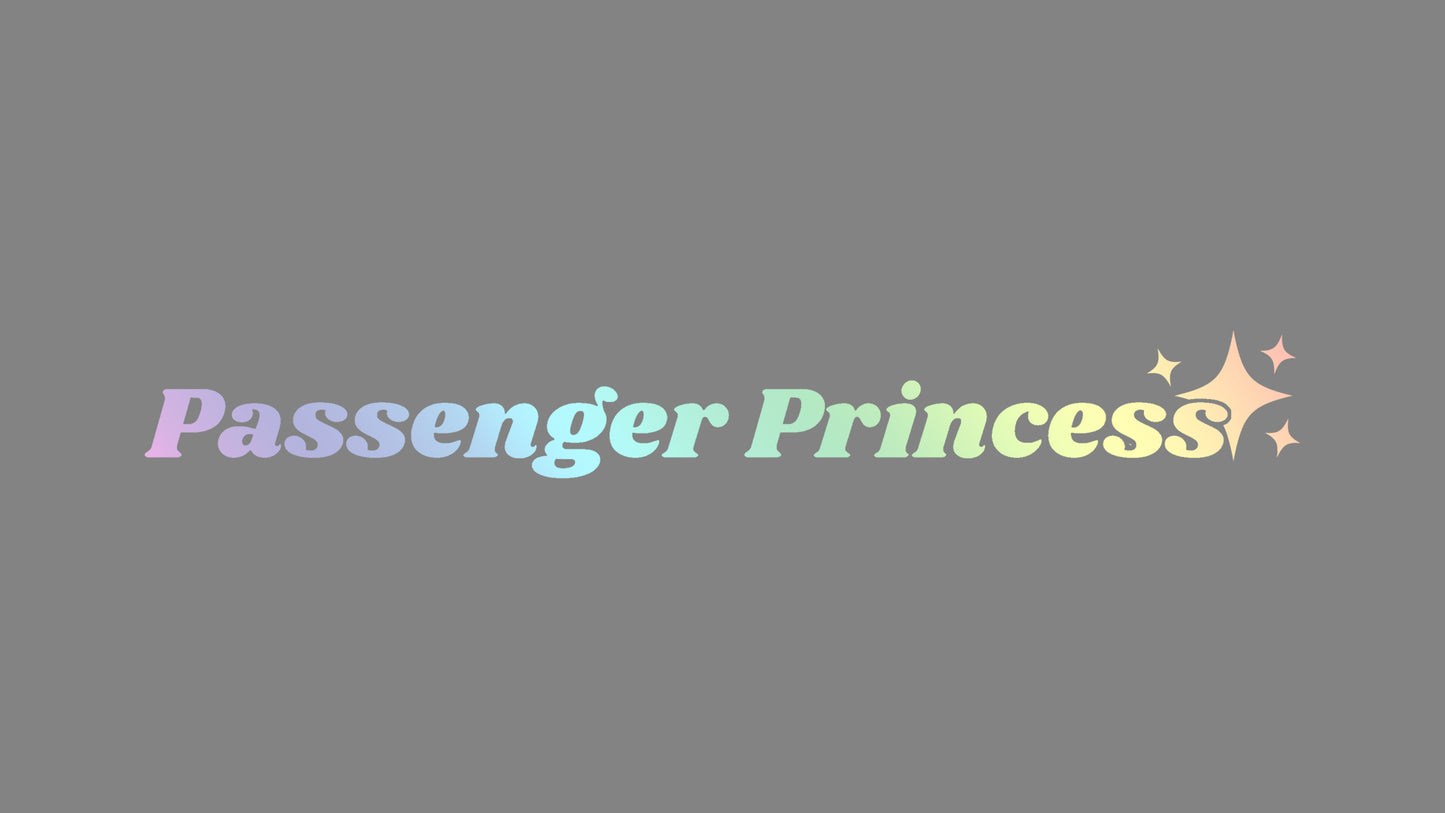 Sticker - passenger princess