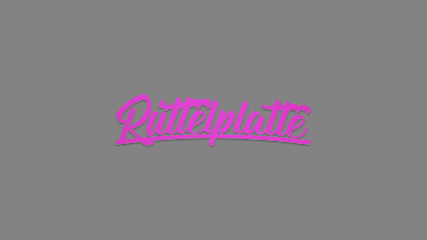 Sticker - Rüttelplatte