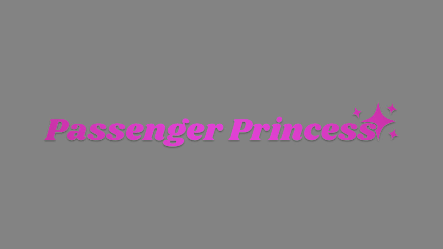 Sticker - passenger princess
