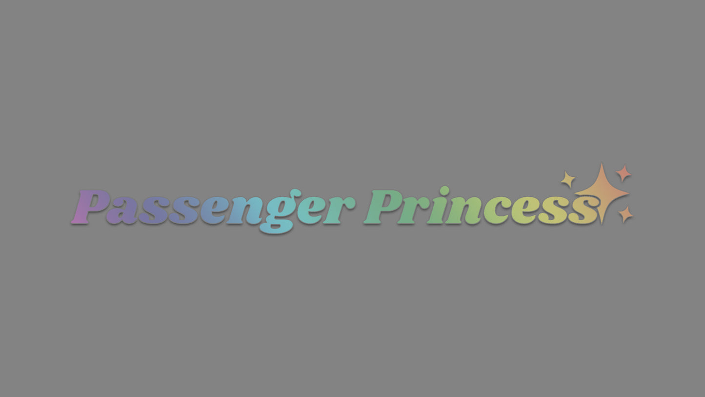 Sticker - passenger princess