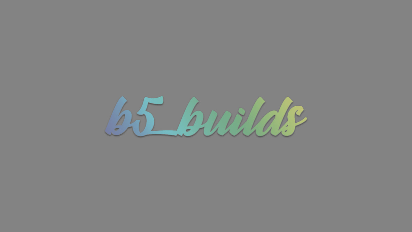 Stickers - b5_builds
