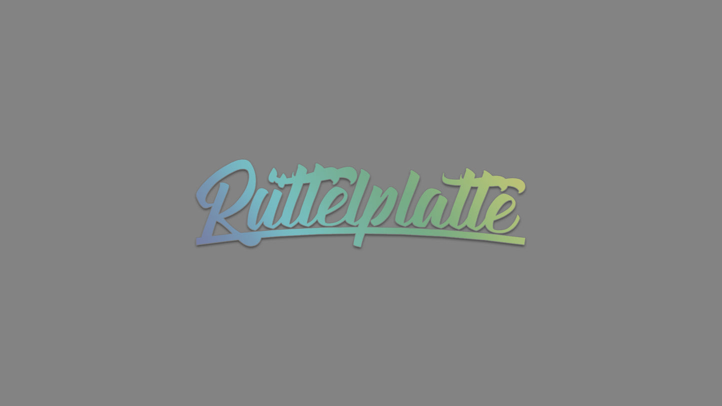 Sticker - Rüttelplatte
