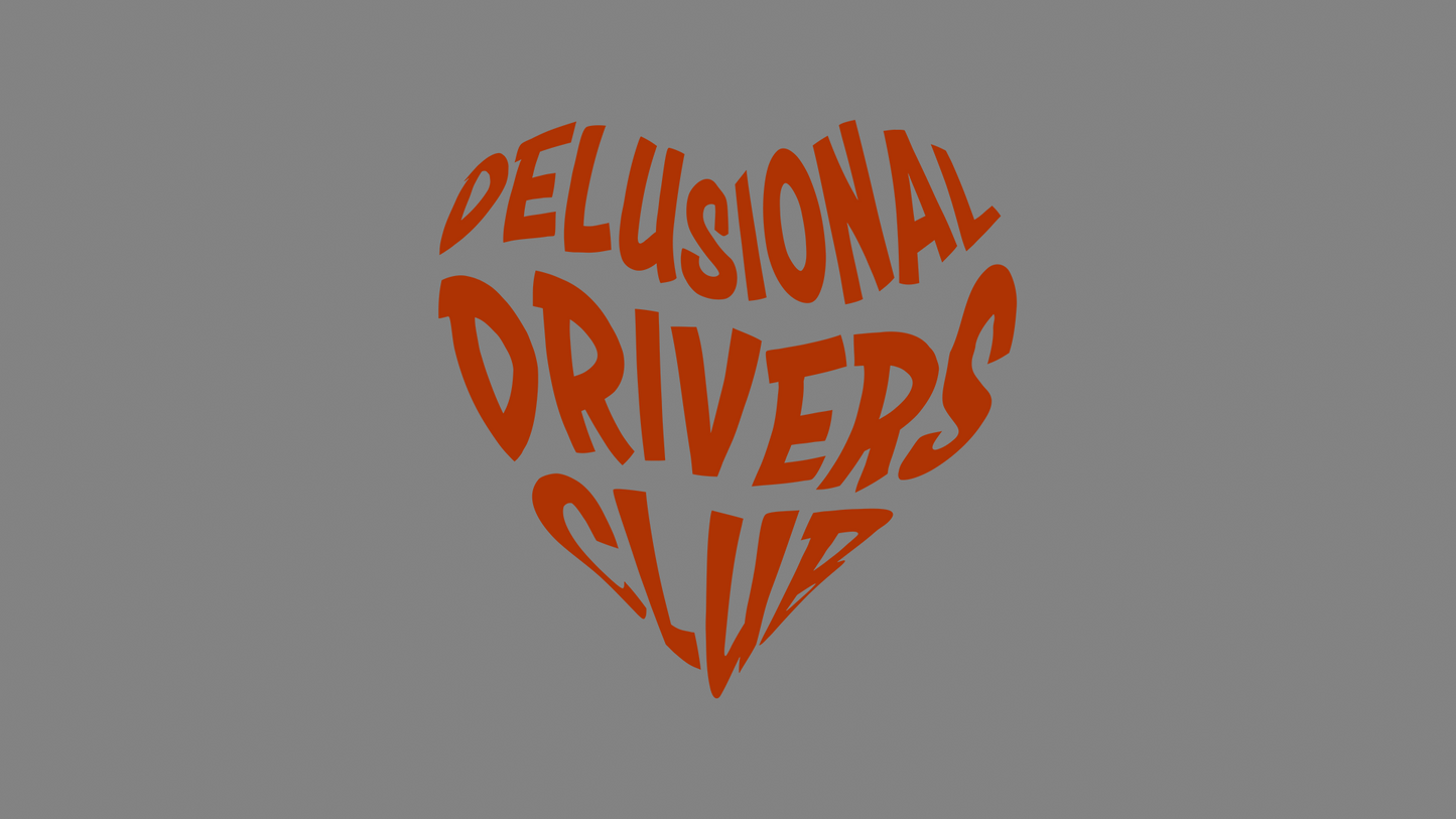 Sticker - Delusional Drivers Club