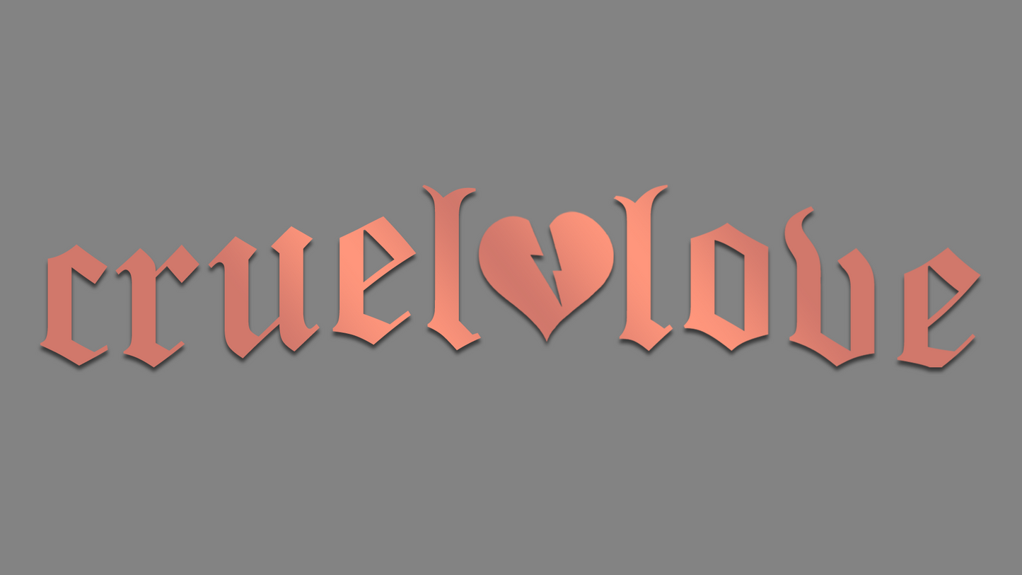 Sticker – cruel♥love
