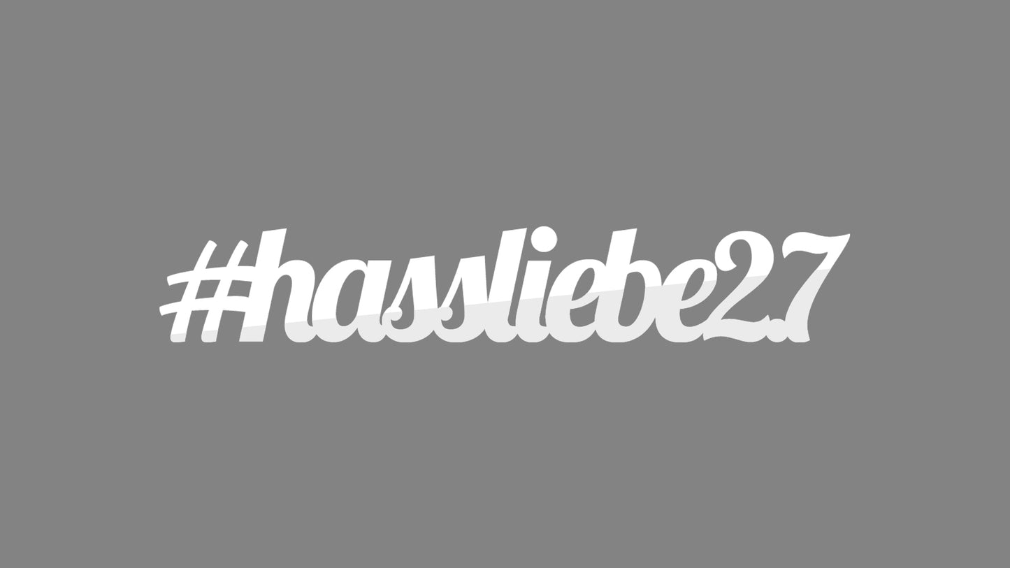 Sticker - #hassliebe2.7