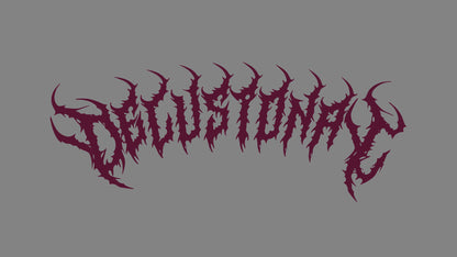delusional bloodline bordreaux auf grauem Hintergrund