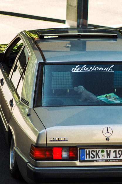 Autosticker – delusional.