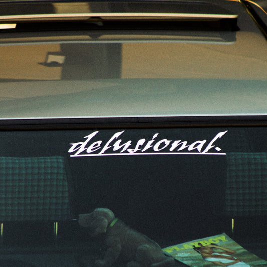 Autosticker – delusional.