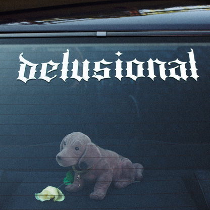 Sticker - delusional