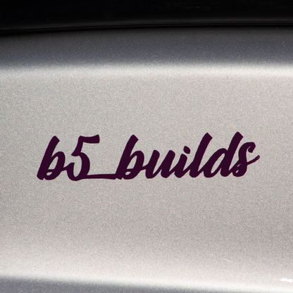 Sticker - b5_builds