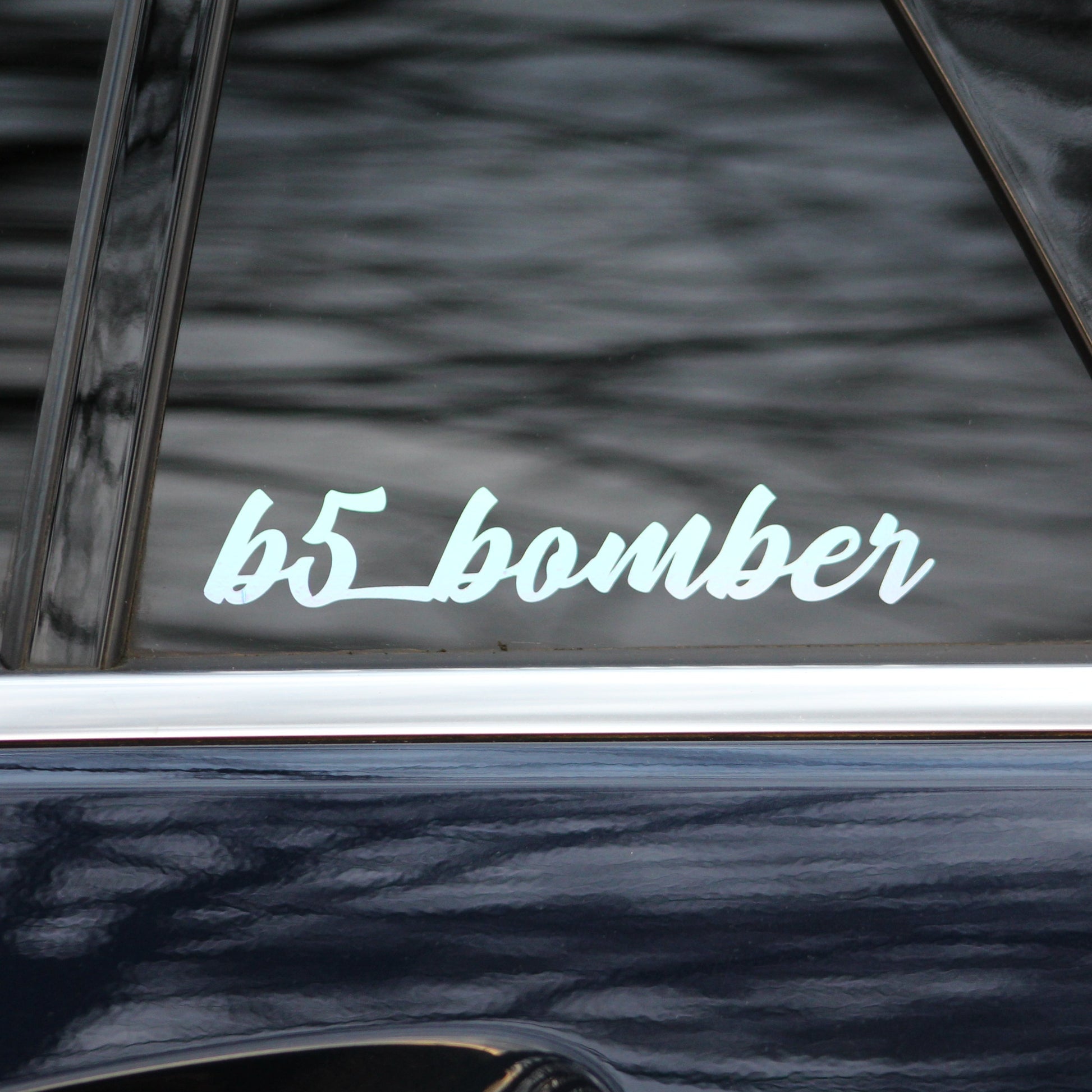 Sticker – b5bomber Tuning Autoaufkleber, Produktbild