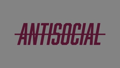 Sticker - antisocial