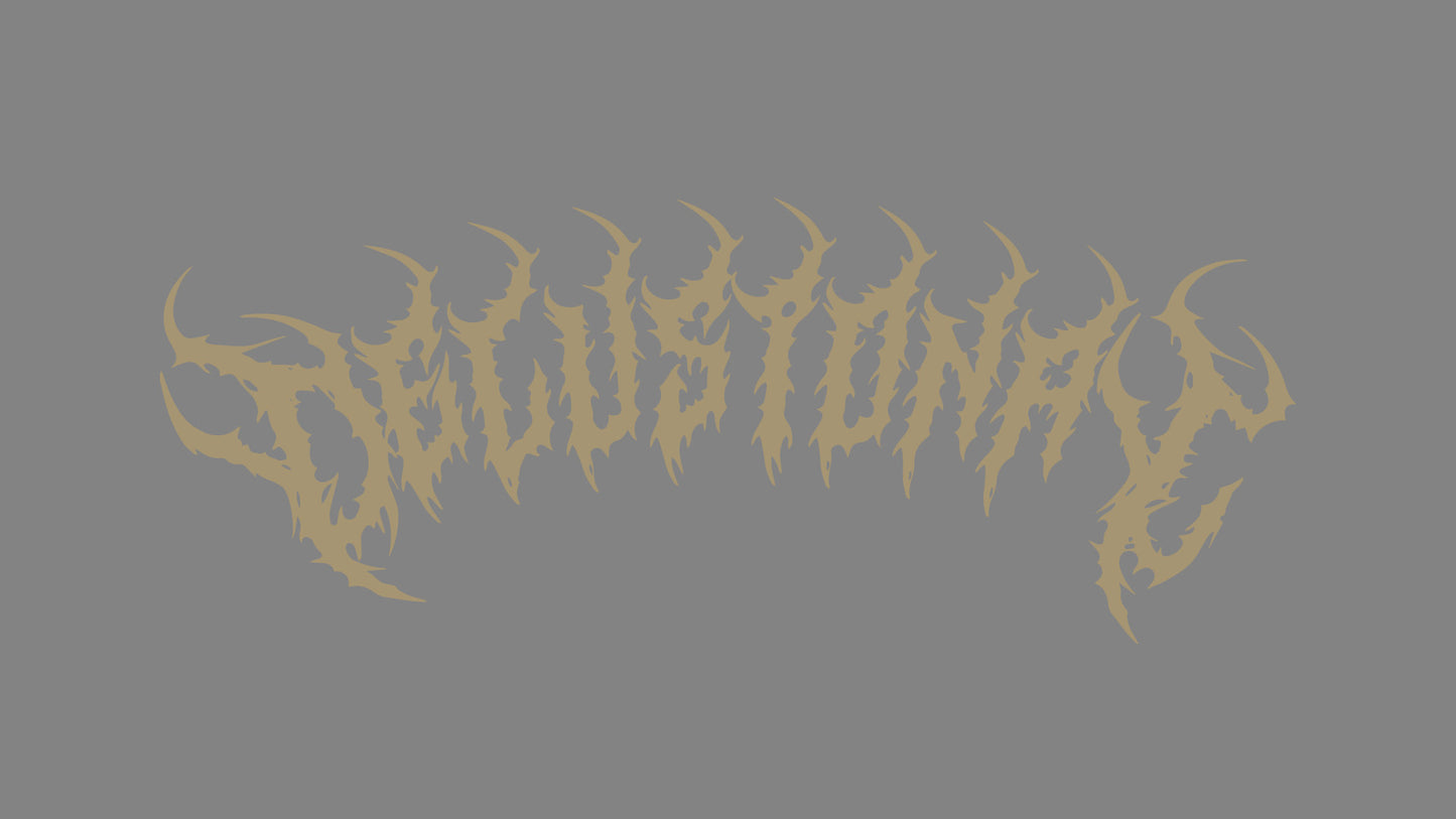 delusional bloodline creme auf grauem Hintergrund