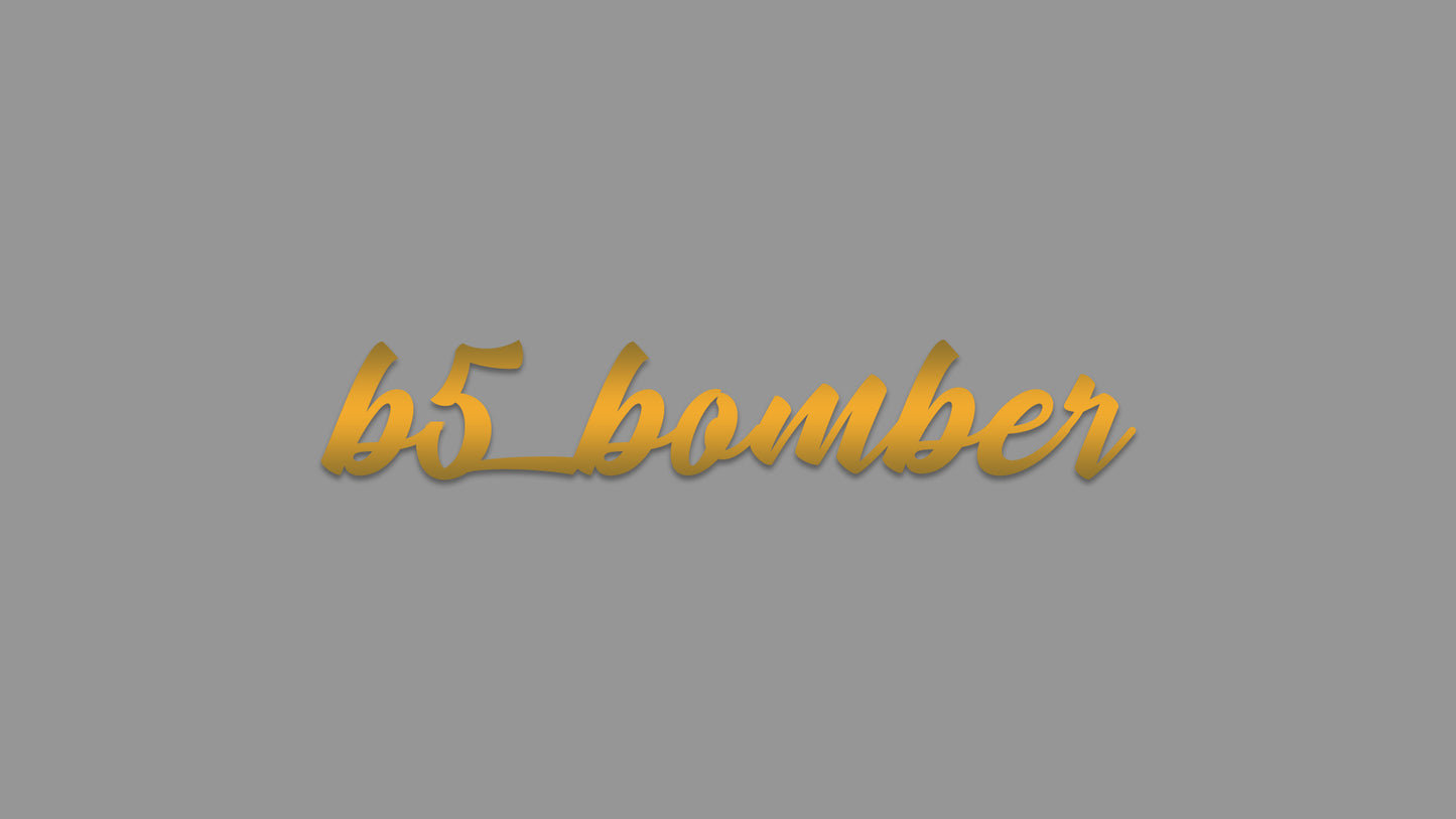 Stickers – b5bomber