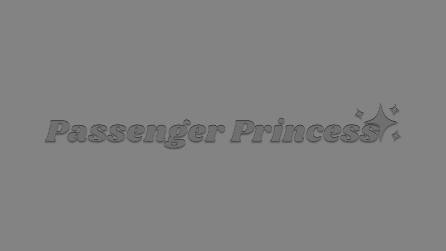 Sticker - passenger princess