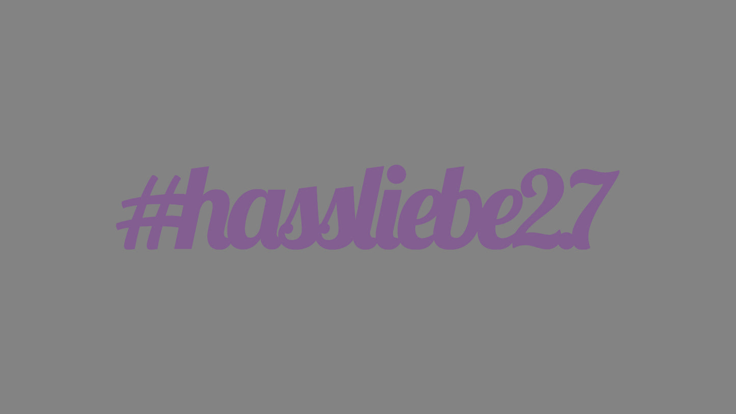 Sticker - #hassliebe2.7