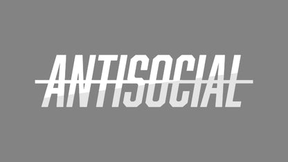 Sticker - antisocial